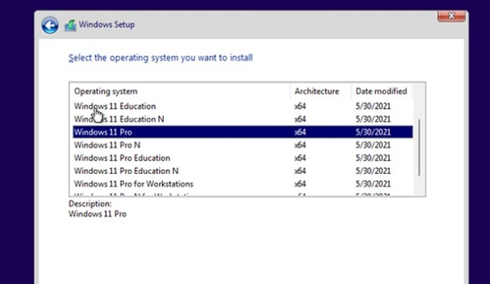 7-選擇其他win11版本